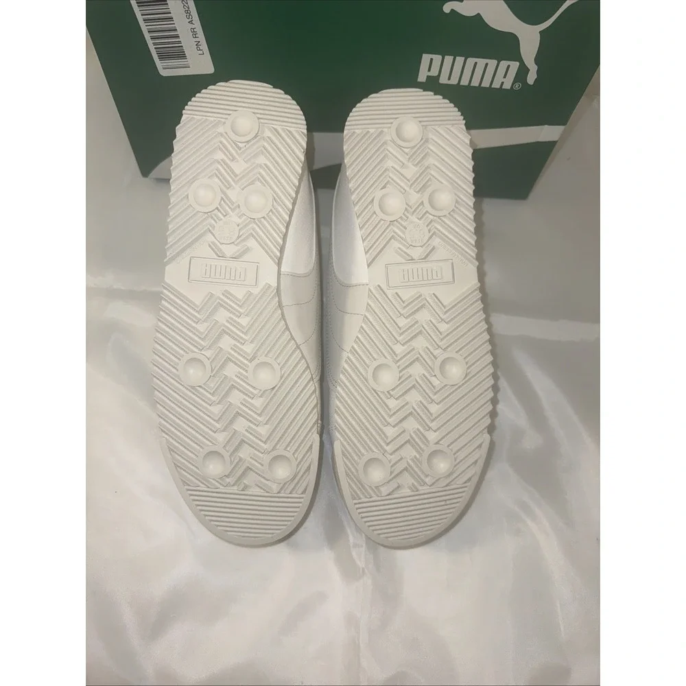 PUMA Bmw M Motorsport X Roma Stradale Lace Up ‎ Mens White Sneakers Casual 7.5